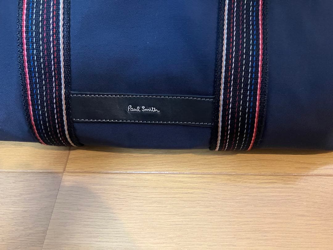 ポールスミス　Paul Smith　トートバッグ　ネイビー