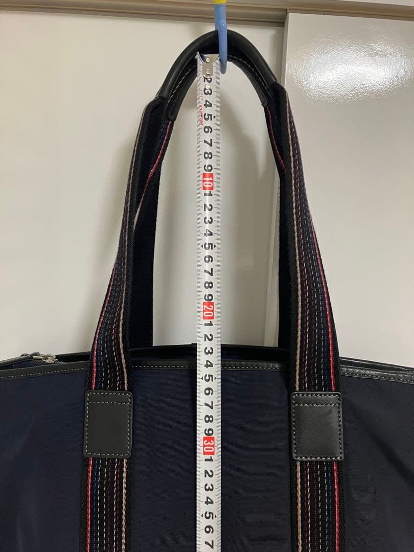 ポールスミス　Paul Smith　トートバッグ　ネイビー
