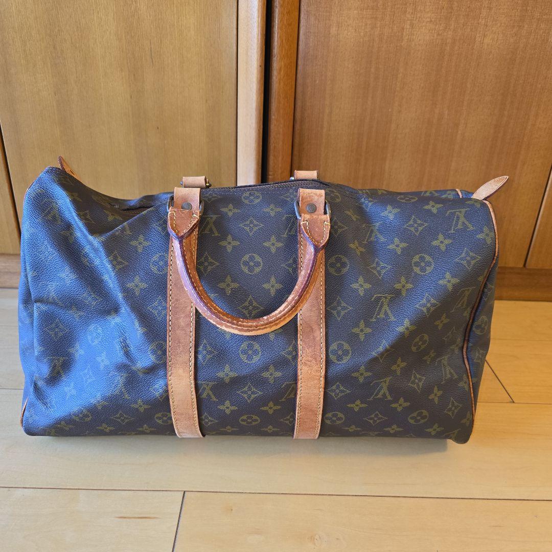 オールドルイヴィトン ボストンバッグ モノグラム キーポル　バンドリエール　45