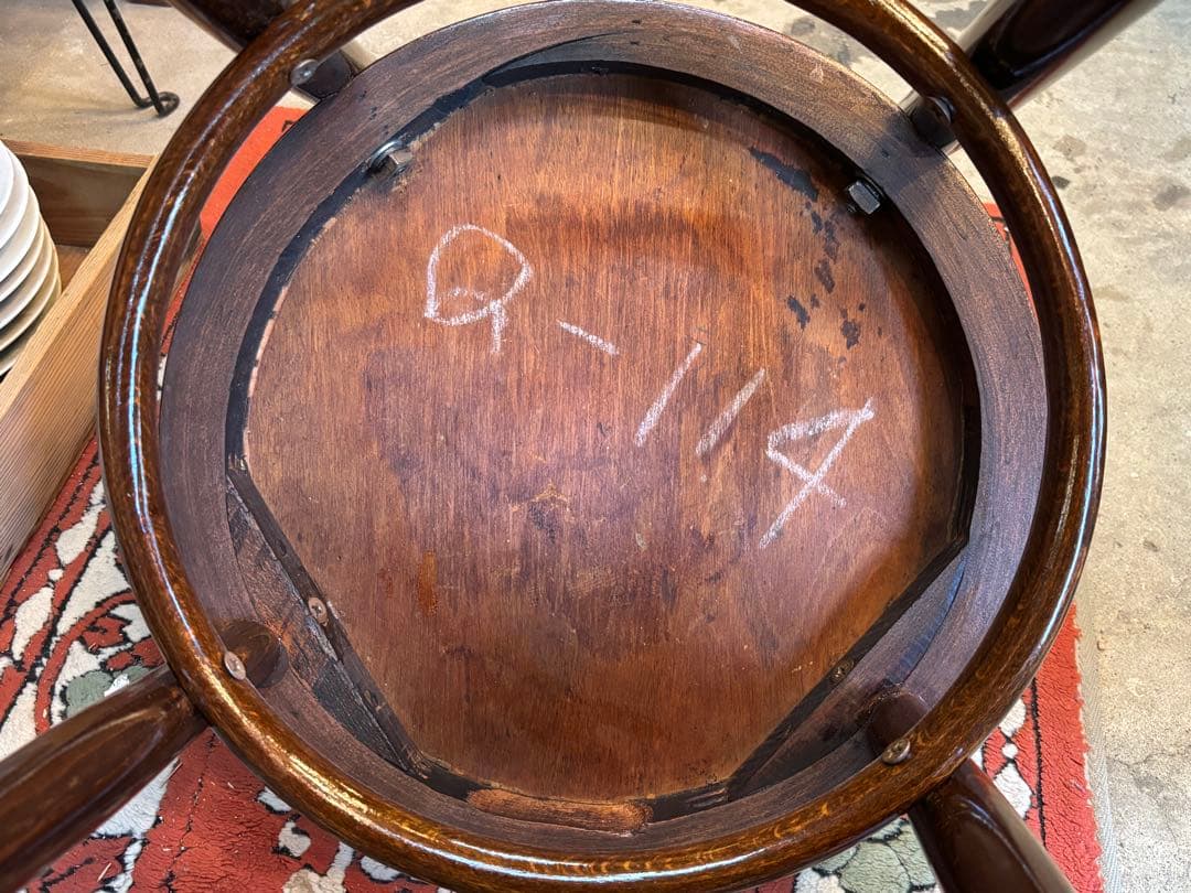 古い 曲木 木製 チェア 椅子 古家具