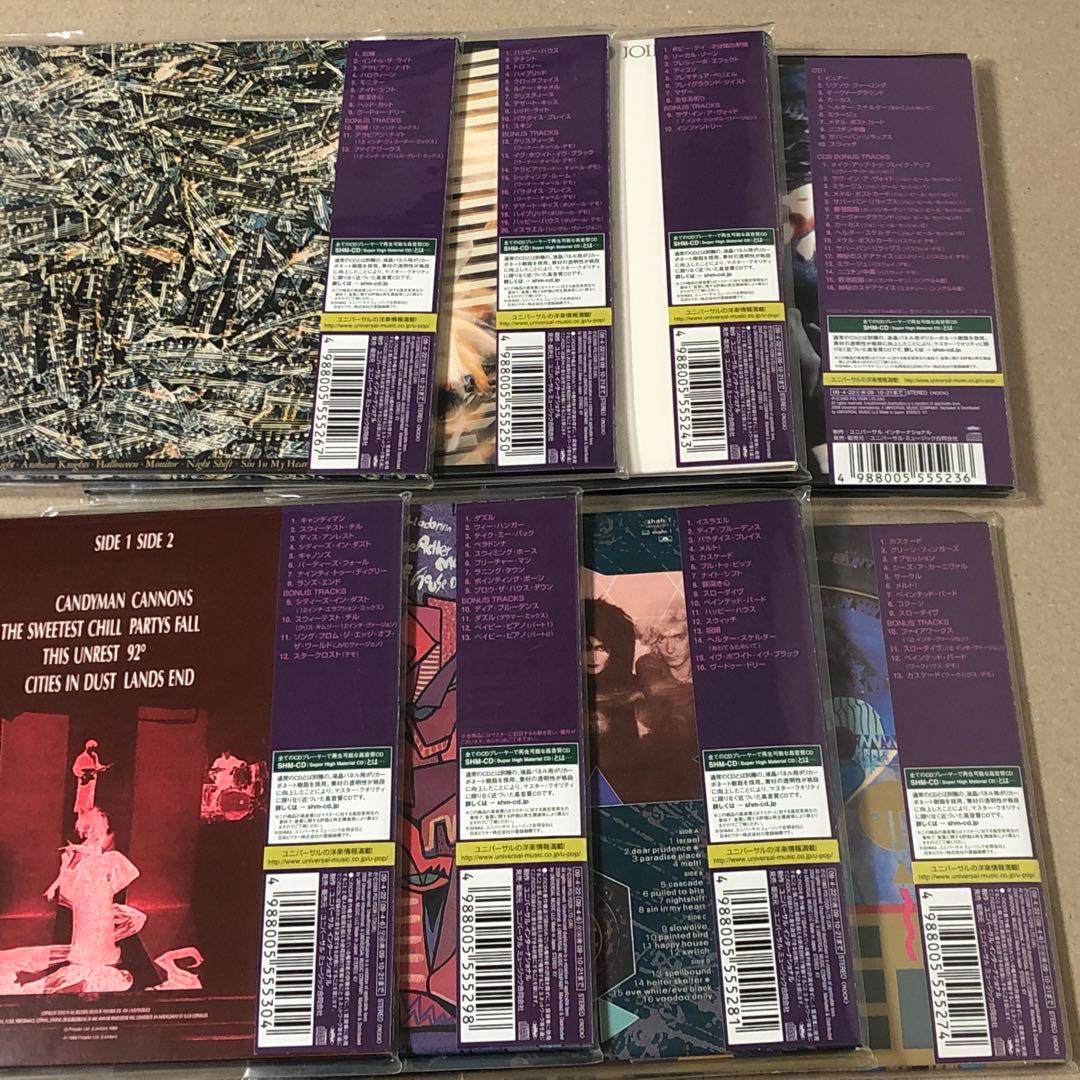 8枚セット SHM-CD 紙ジャケット スージー&ザ・バンシーズ 紙ジャケ