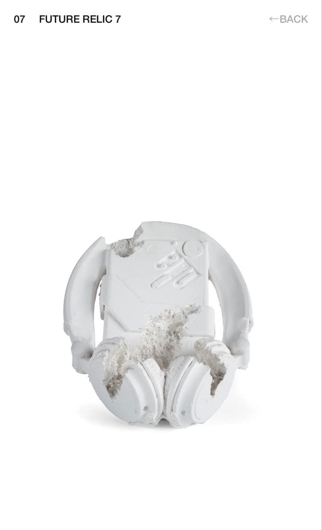 Daniele Arsham Future Relic 07 ダニエルアーシャム