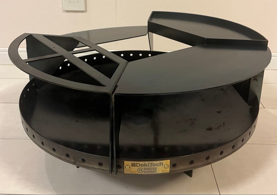 炎満セット（炎満本体＋オプションテーブル各4種） 焚き火台