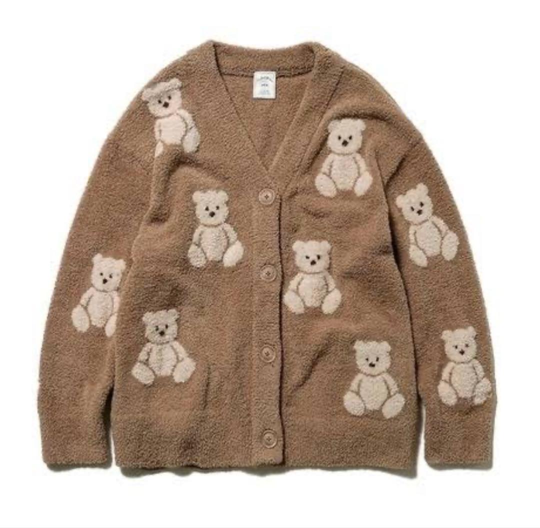 gelato pique ジェラートピケベアジャガードカーディガン