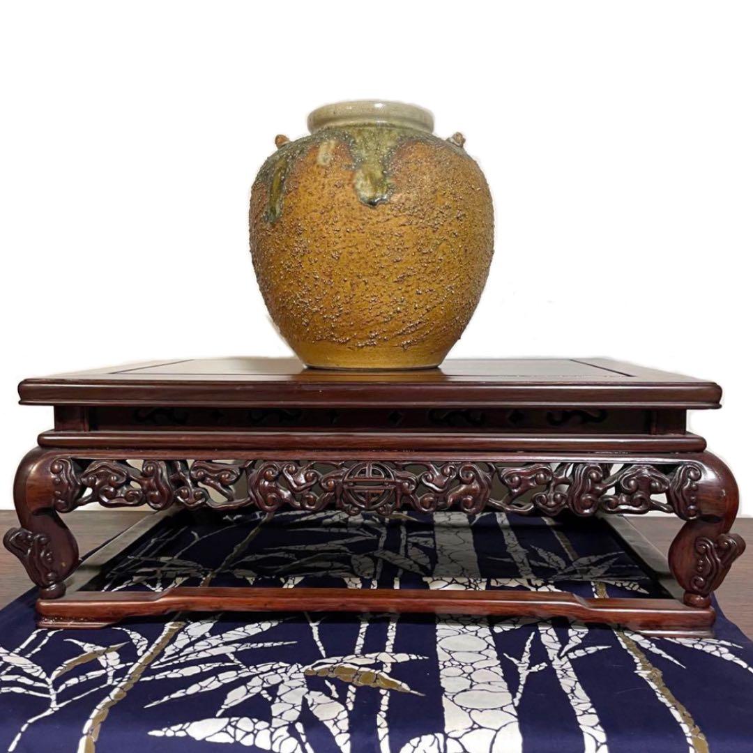 骨董品　壺　花瓶　窯焼　アンティーク 古