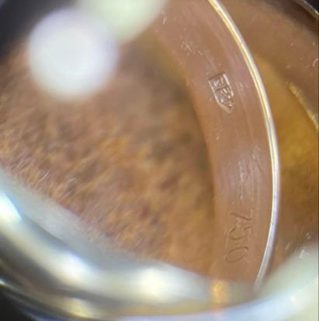 み*み様 カルティエ トリニティリング 3連 750 (K18) 51号 7.6