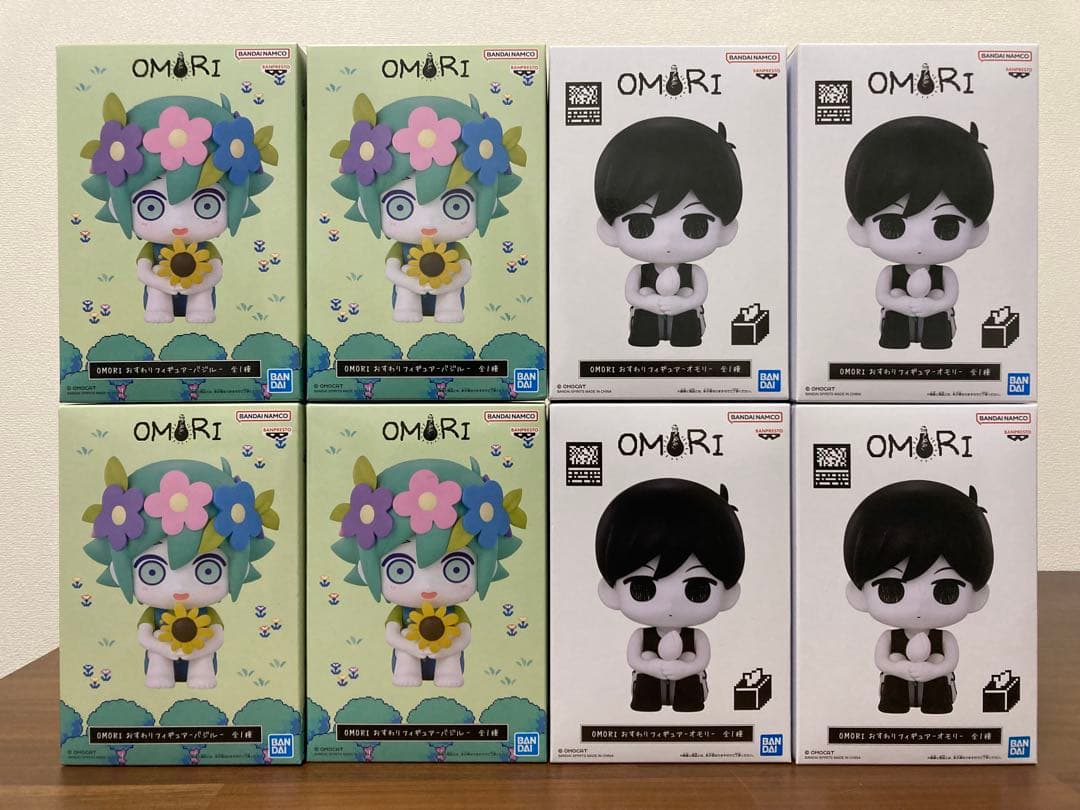 OMORI おすわりフィギュア オモリ バジル 8体セット