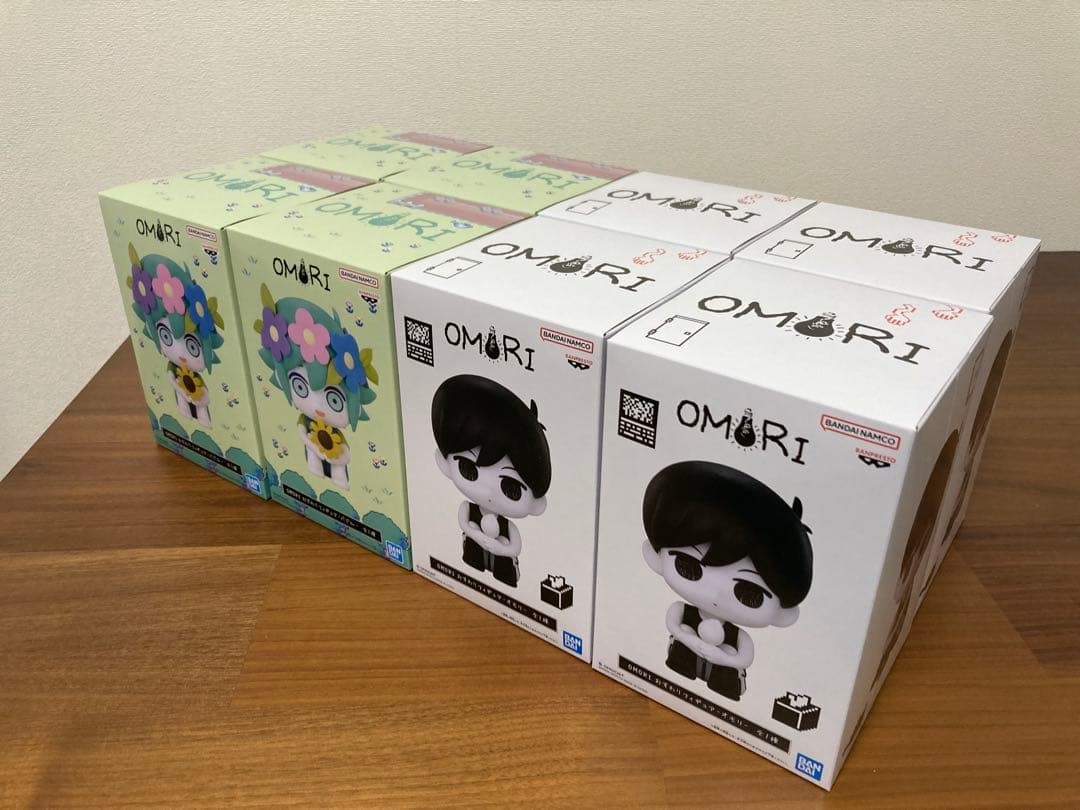 OMORI おすわりフィギュア オモリ バジル 8体セット