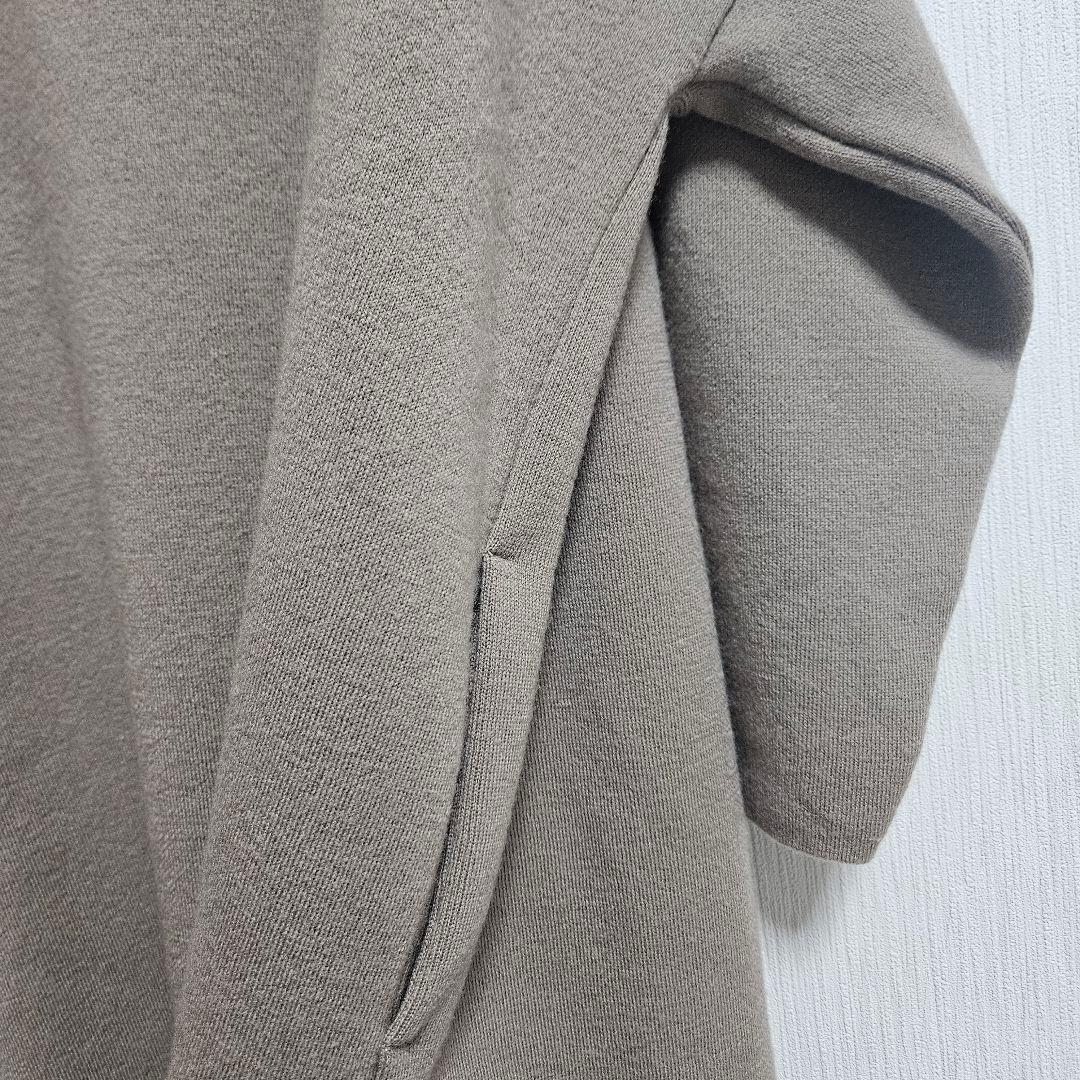 KAO　Deuxieme Classe　スムースニットガウンコート