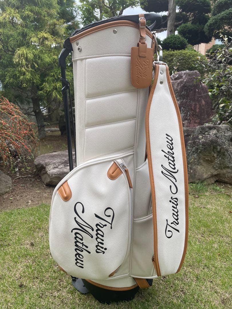 トラヴィスマシュー 2025 キャンバス スタンド キャディバッグ