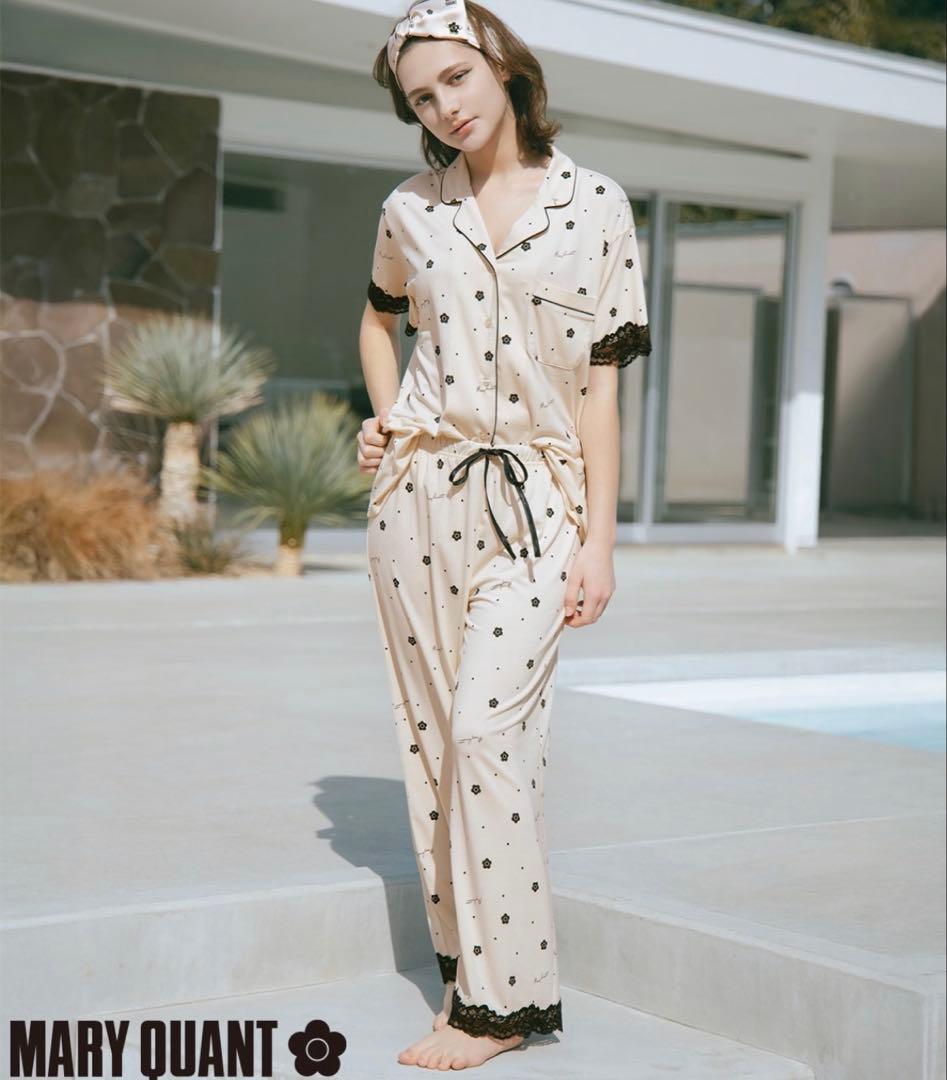 ピーチジョン×マリークワント デイジーレースシャツパジャマ