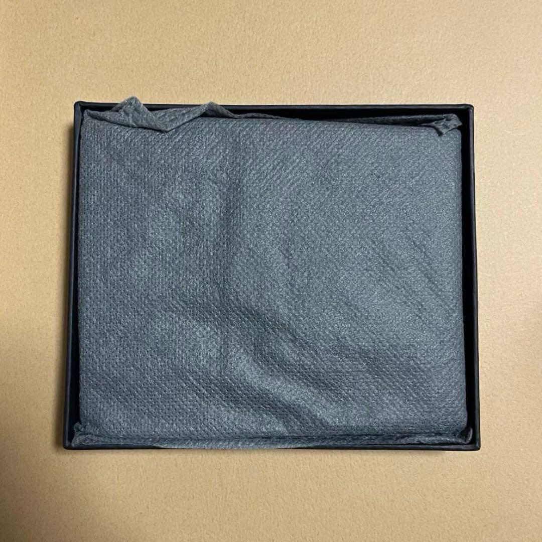 【新品未使用】日本製 SOLA Tenuis3 二つ折り財布/Black