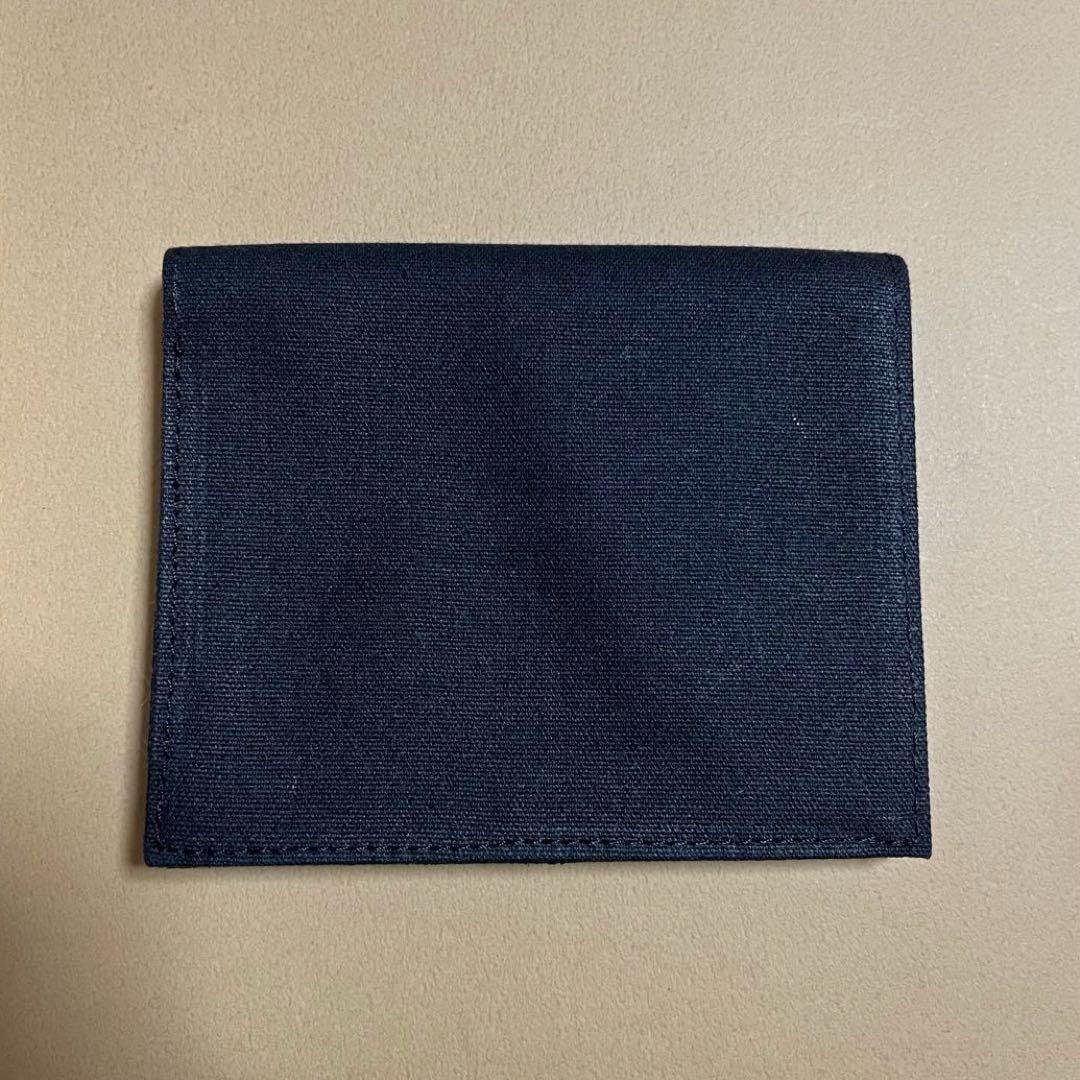 【新品未使用】日本製 SOLA Tenuis3 二つ折り財布/Black