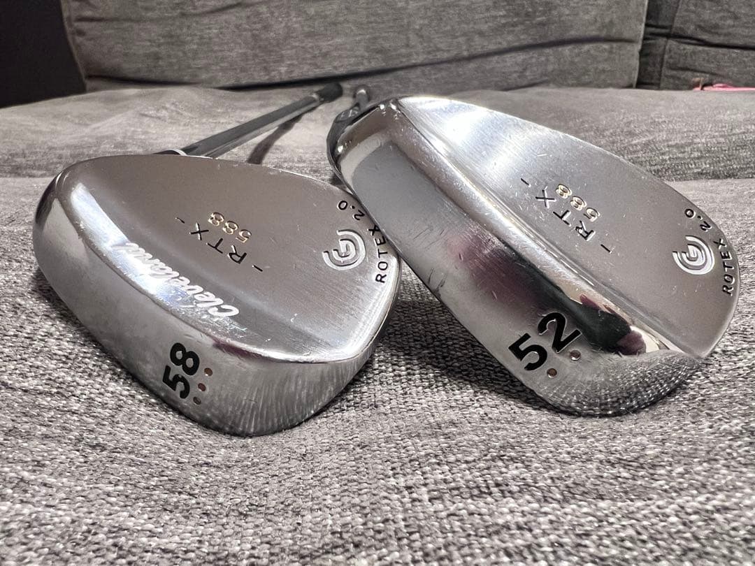 クリーブランド　ウェッジ 2本（52 58 ）セット