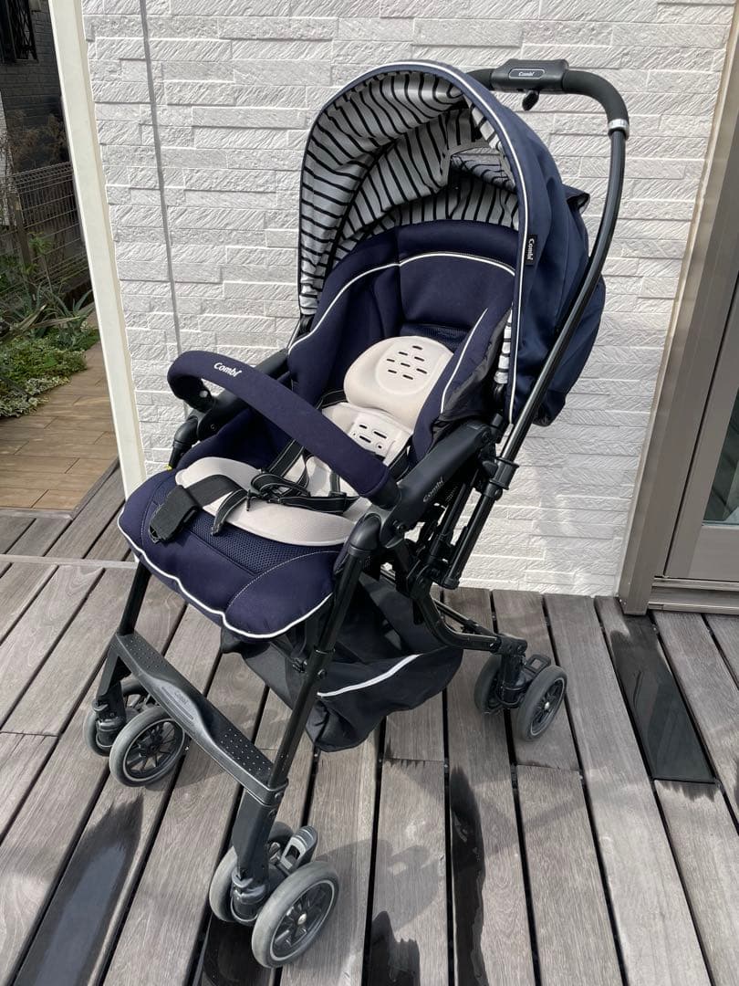 Combi ネイビー ベビーカー