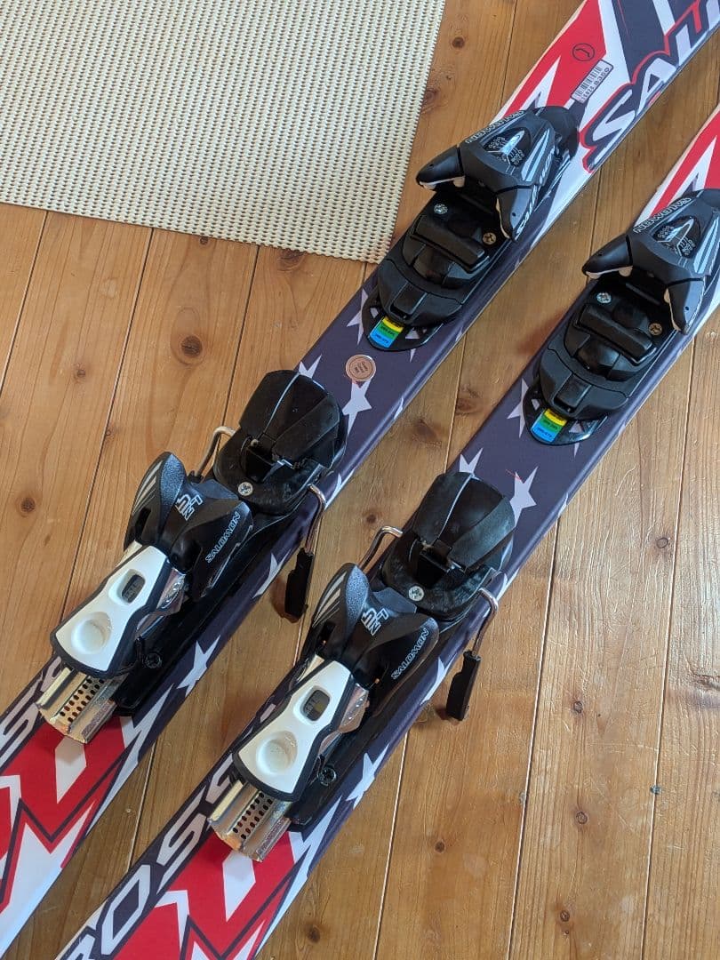 Salomon Crossmax 120 ミッドスキー バインディング付き