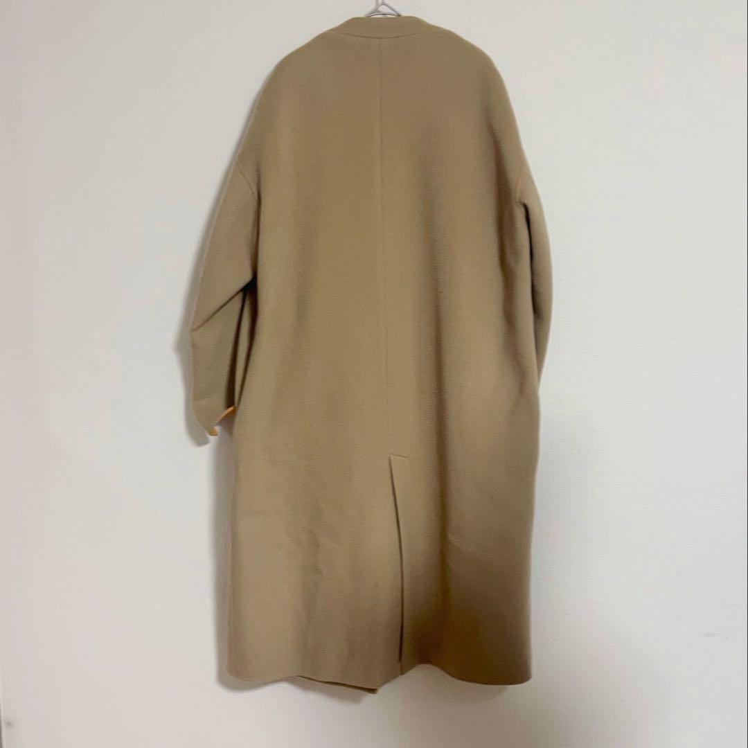 人気❣️出品1/31まで　エンフォルド　ノーカラーコート　ダブルフェイス　38