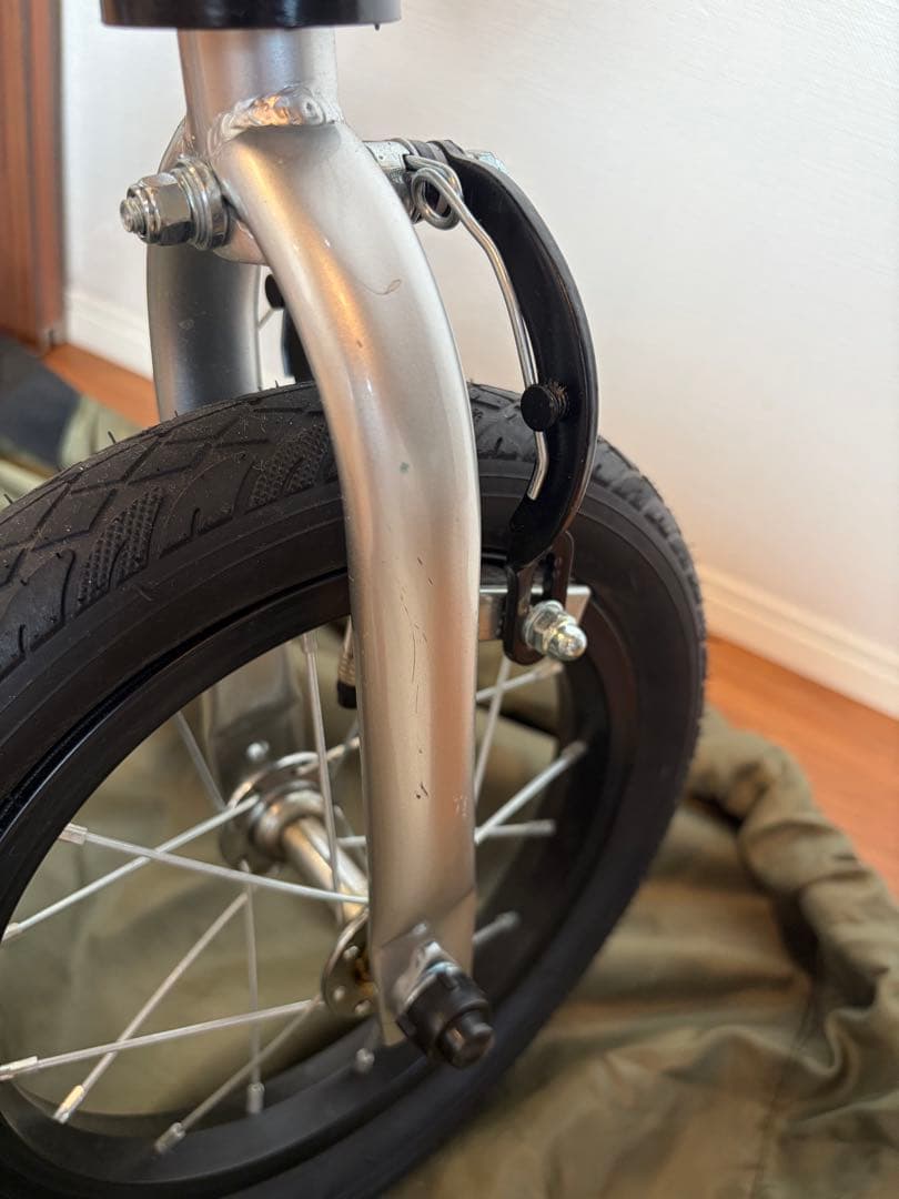 へんしんバイク2 パープル 12インチ おでかけバッグ＋メット付／品川区手渡し