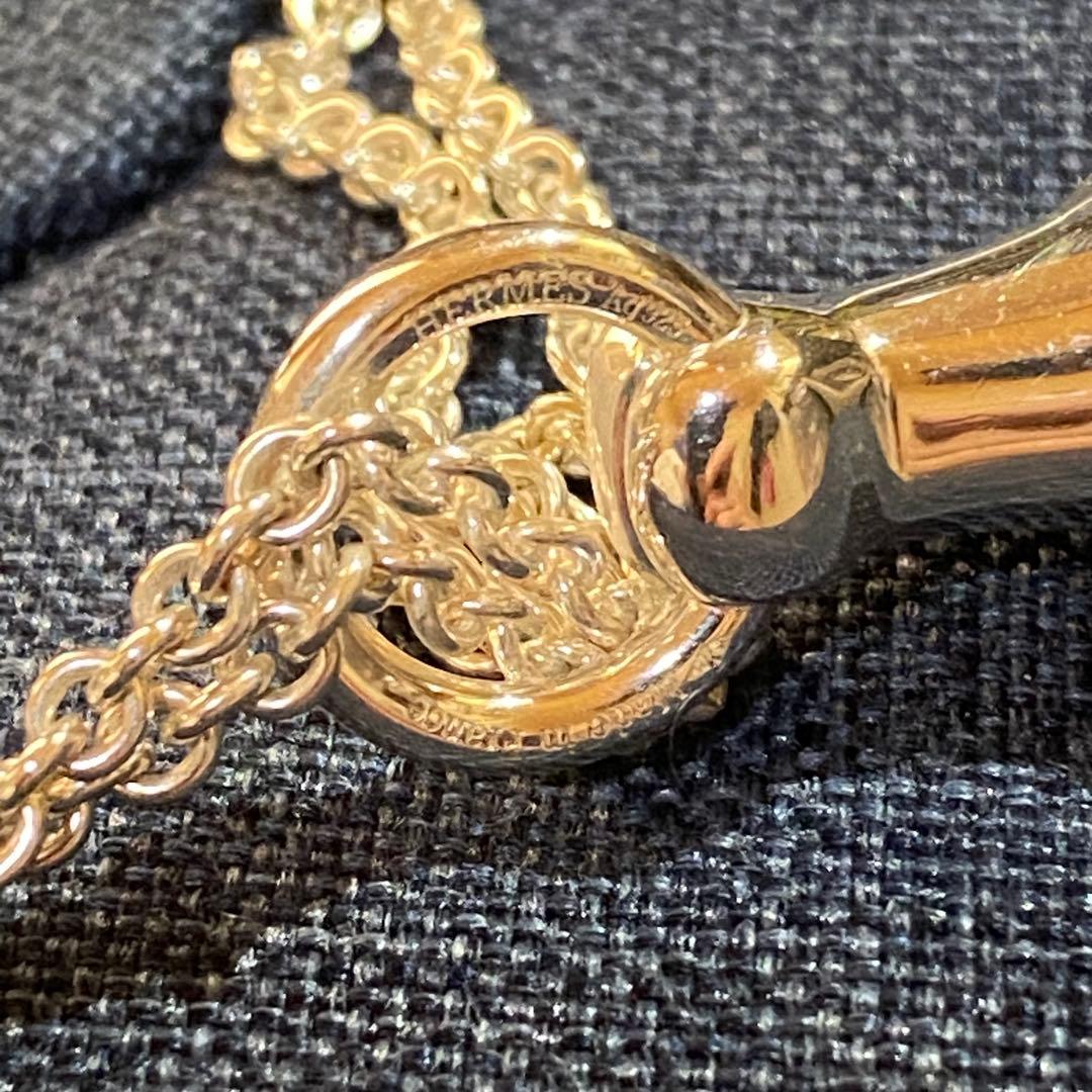 エルメス ギャロップ ダブルチェーンネックレス Hermes