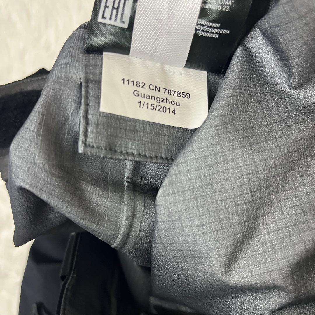 最高級 BURTON AK バートン AK457 シンプル パンツ ブラック 黒