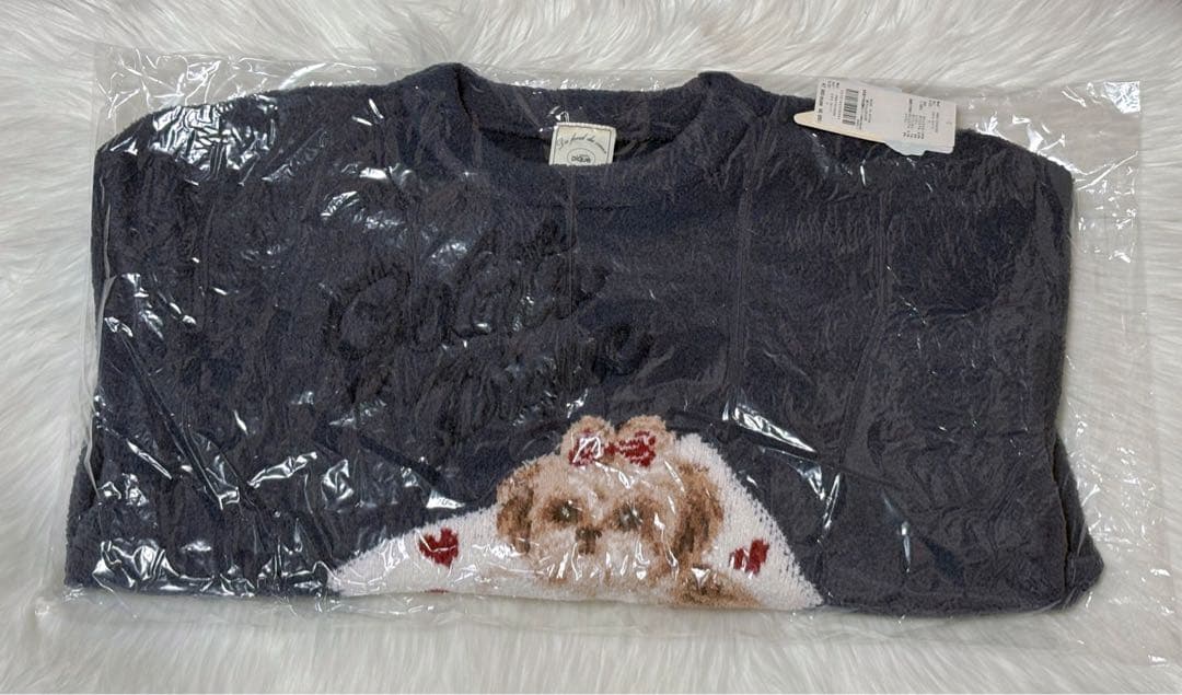 新品︎︎✿未開封 ジェラートピケ シーズー ジャガードプルオーバー オンライン限定色