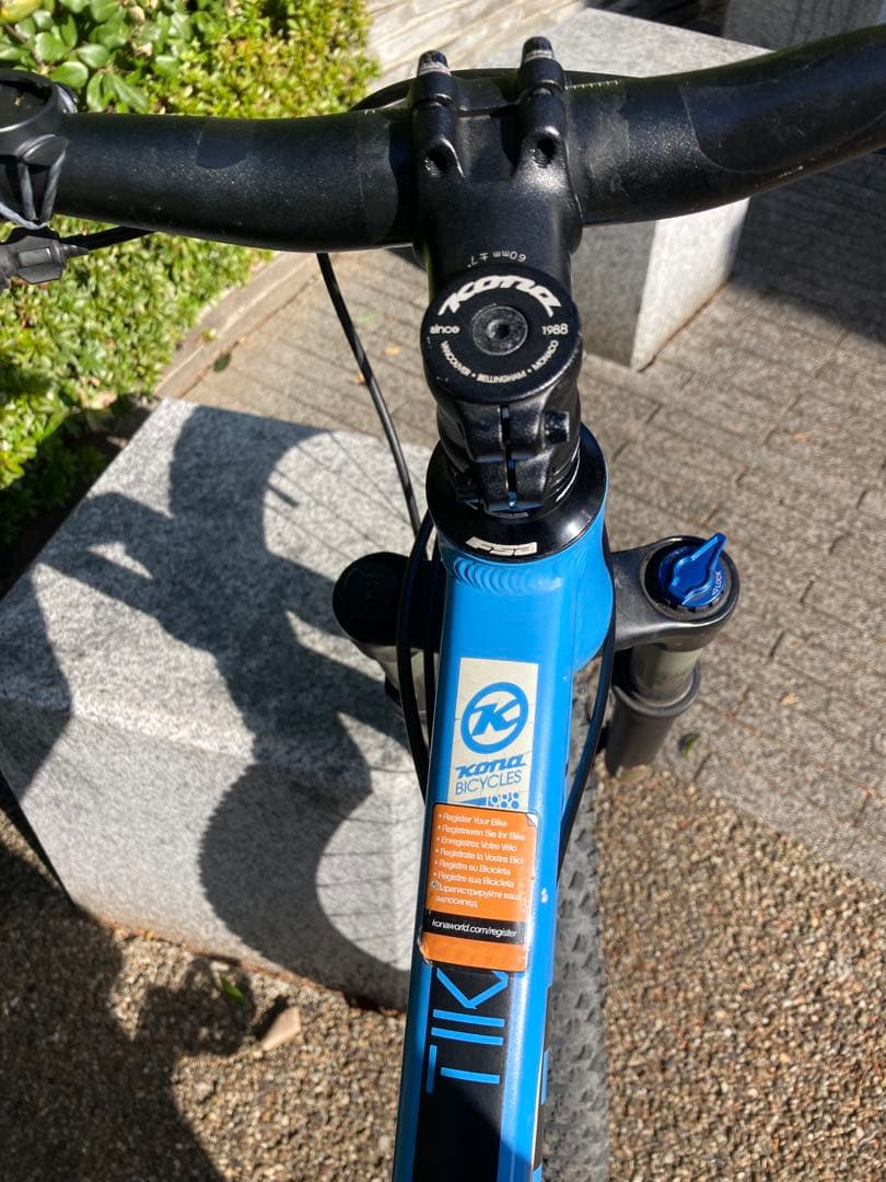 KONA マウンテンバイク 青 2017 Kona Tika