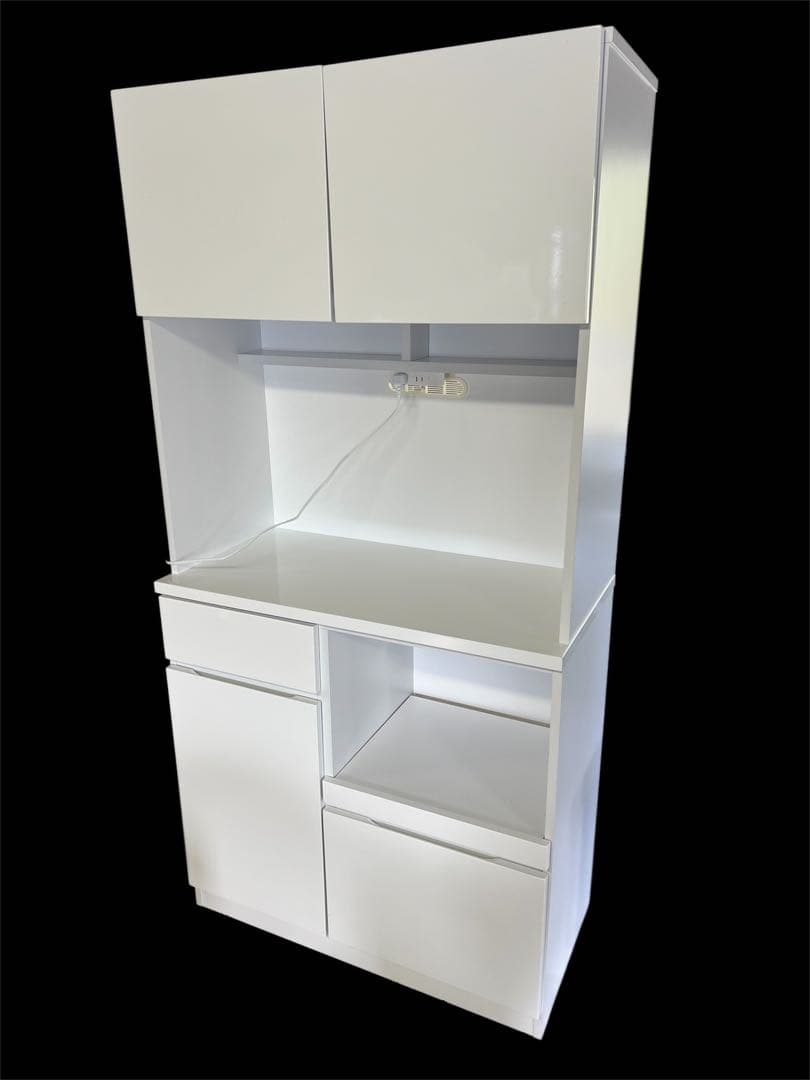 ホワイト 食器棚