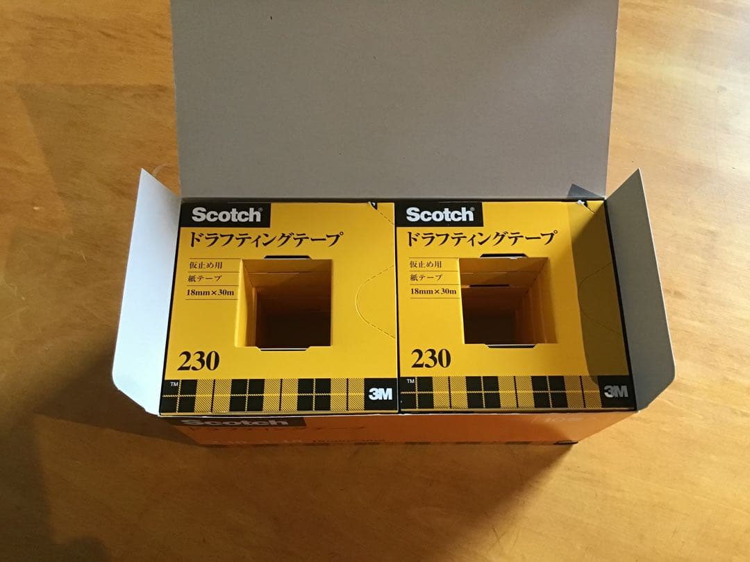【16個セット】3M スコッチ ドラフティングテープ　18mm×30m 230