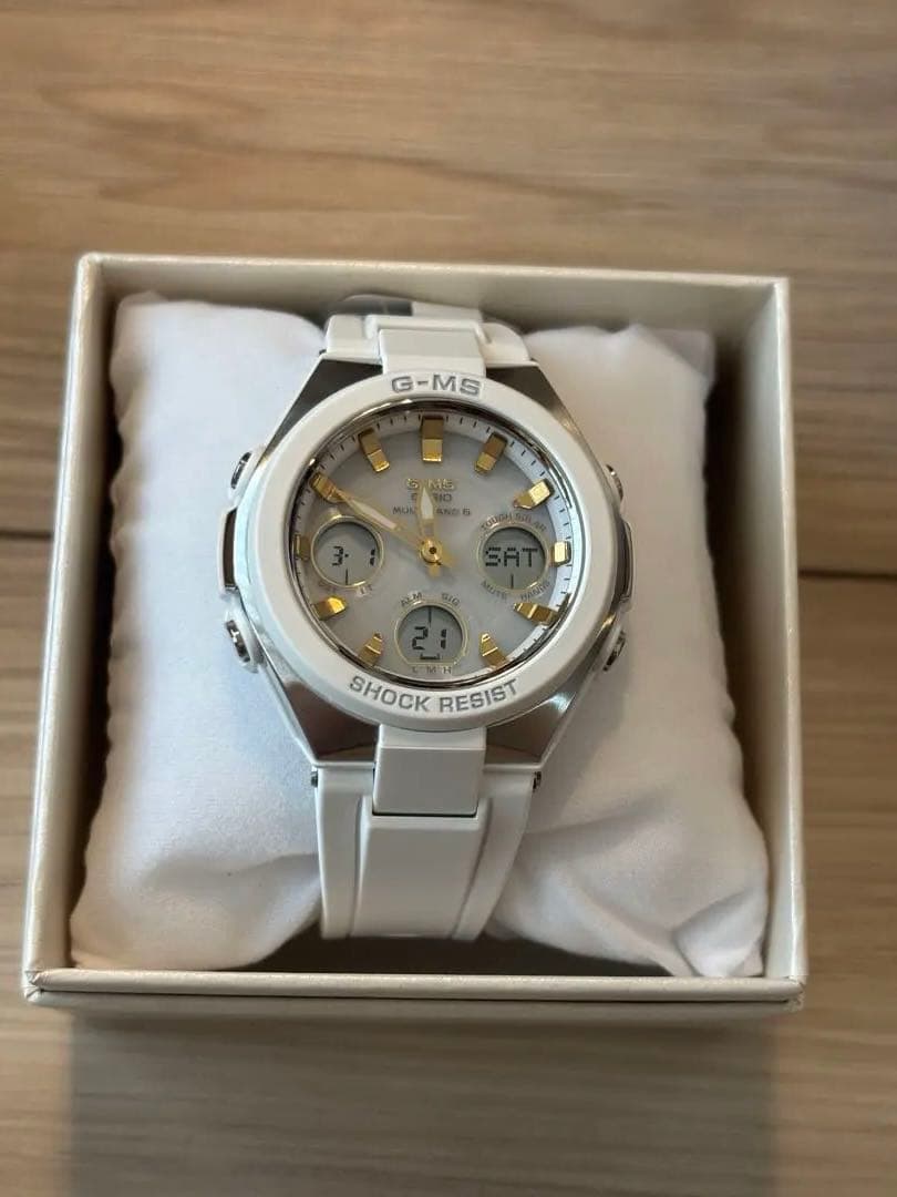 BABY-G デジタル腕時計 MSG-W100-7A2JF ホワイト