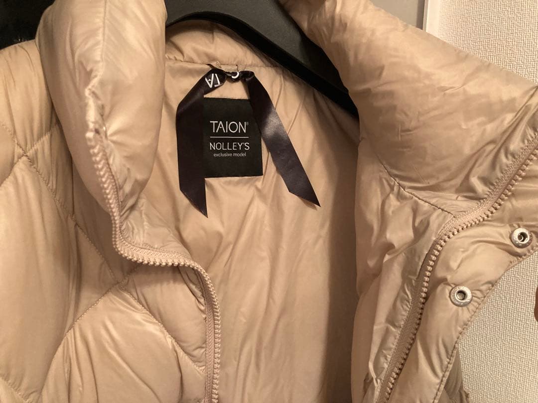 【TAION/タイオン】別注ダイヤキルトダウンジレ