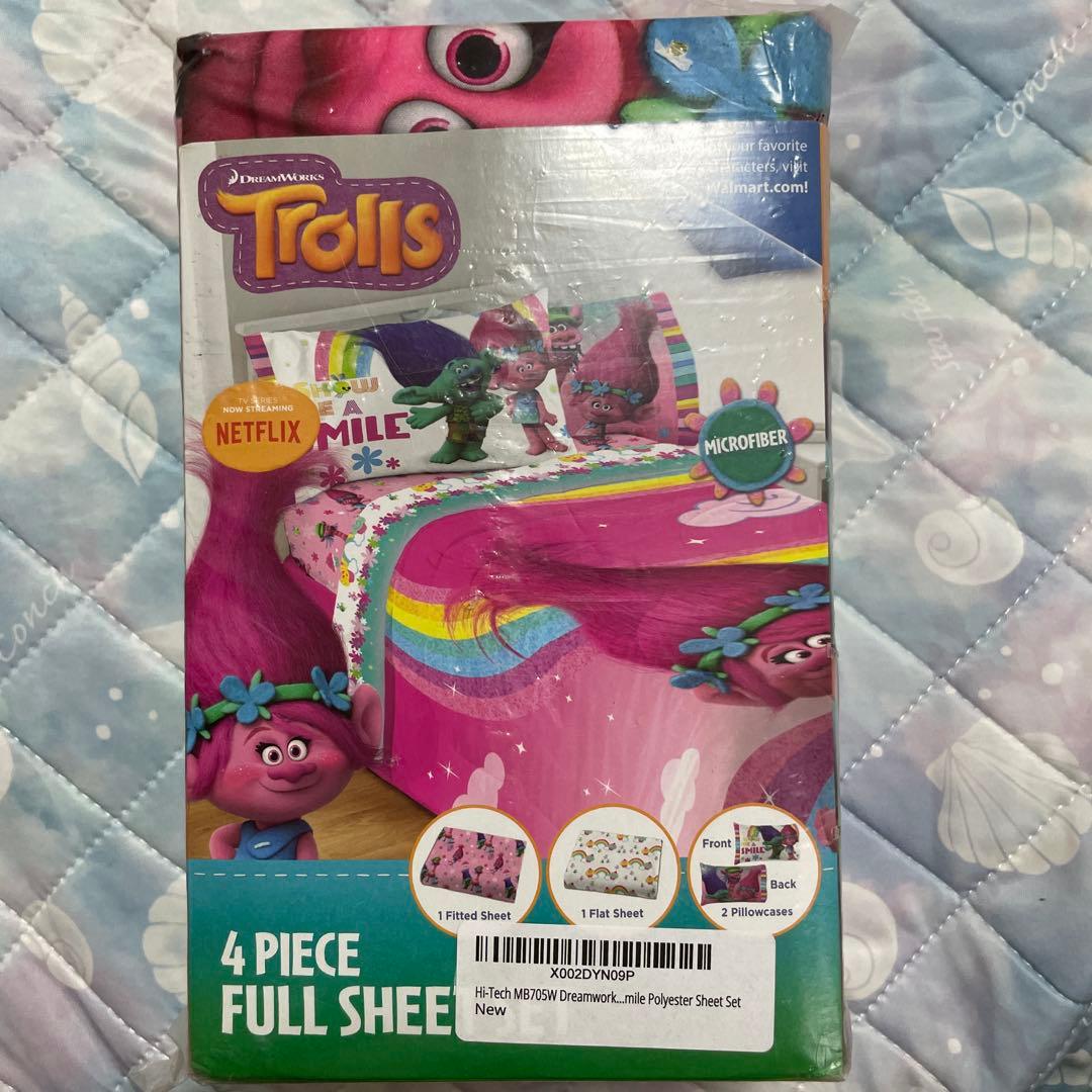 TROLLS シーツカバー 4点セット　新品