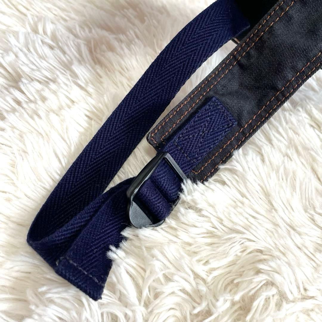 希少◾️美品✨バーバリー　キッズ　デニム　ボディバッグ　ワンショルダー　三陽商会