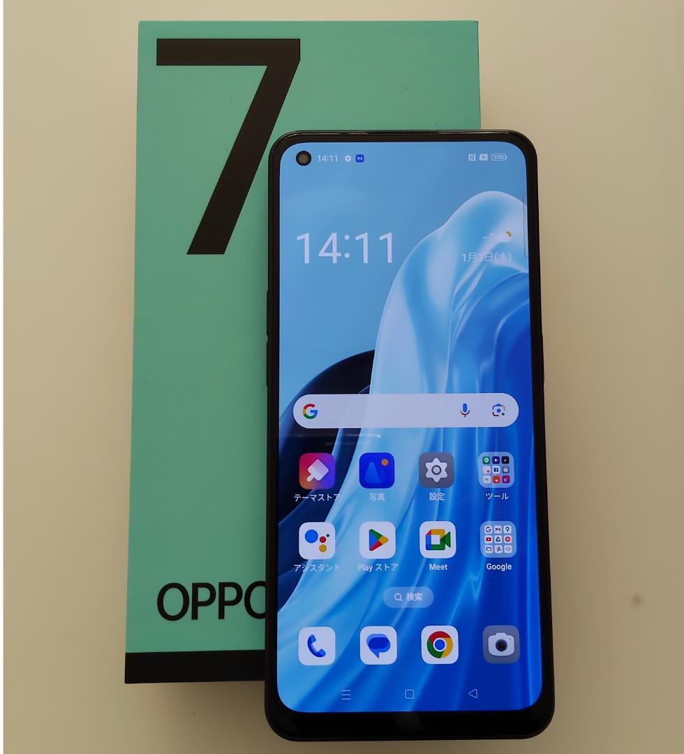 OPPO Reno7 A スターリーブラック