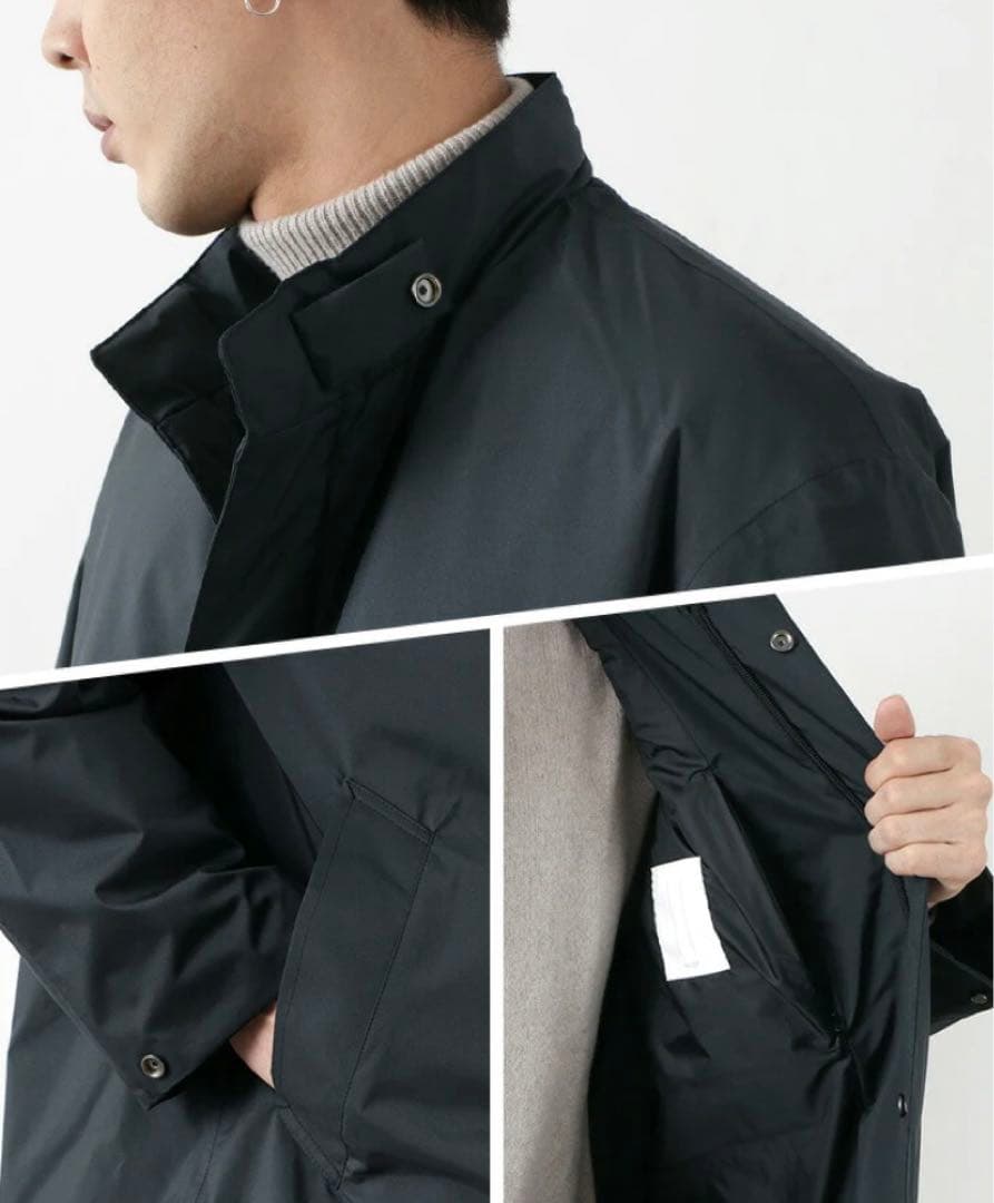 descente pause デサントポーズ スタンドカラー ダウン コート M