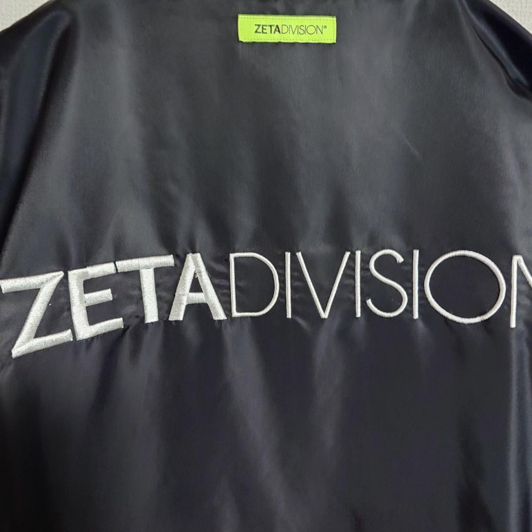ジャケット・アウター ZETA DIVISION VARSITY SATIN JACKET