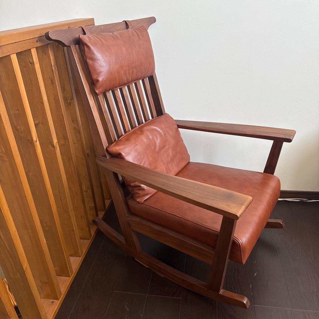 ロッキングチェア　シギヤマ　売り切りたいのでお値下げします　シギヤマ家具