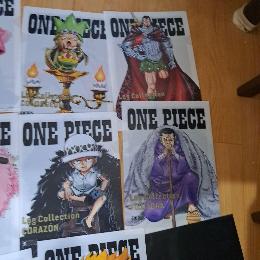 ワンピース　ログコレクション　購入特典　非売品　クリアファイル　20点セット