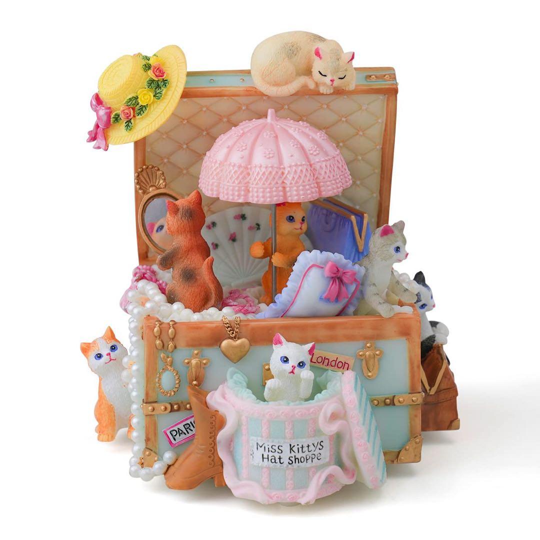 ✨早い者勝ち✨猫オルゴールプレゼント誕生日記念日キャッスルインザスカイ