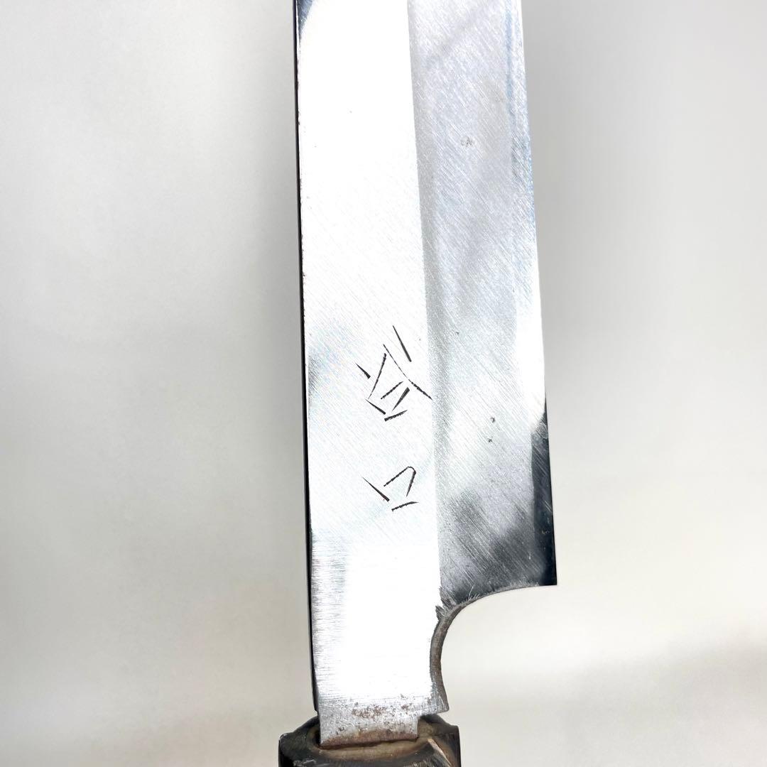 ブ*ナ様 本鍛錬 極上 むきもの包丁 六寸 刃渡り約180mm 和包丁 剝きも