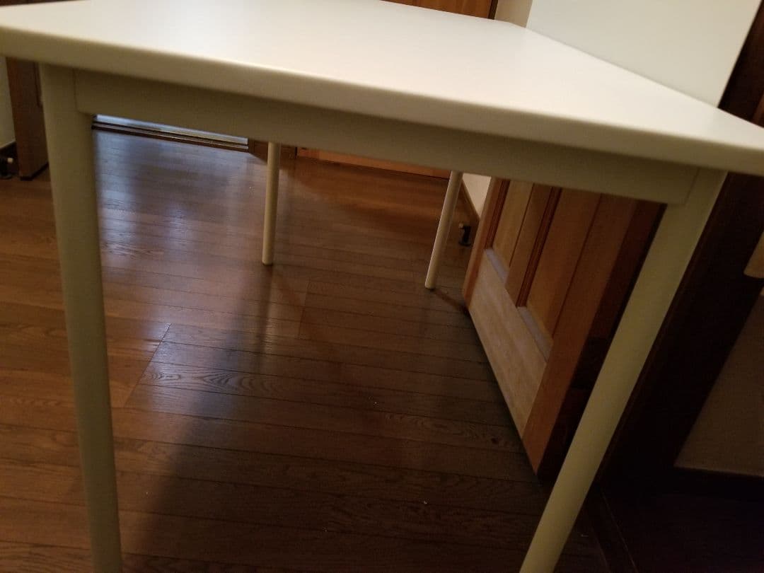 《希少‼️廃盤品》無印良品 マグネットボード付デスク 120×60 　ホワイト