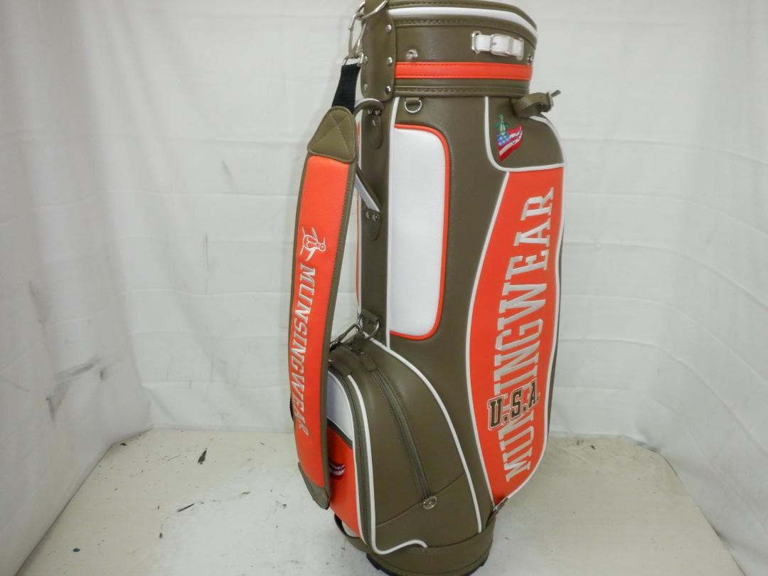 Munsingwear★マンシング★9.0型★美品★カート(KHA×WH×OR)