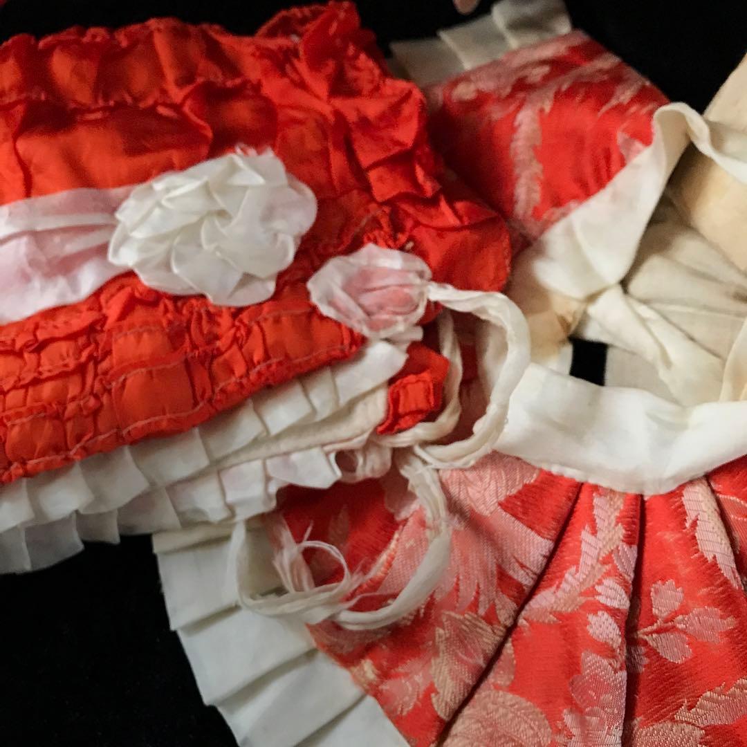 市松人形　初代東光　朱印　18号　大きな抱き人形