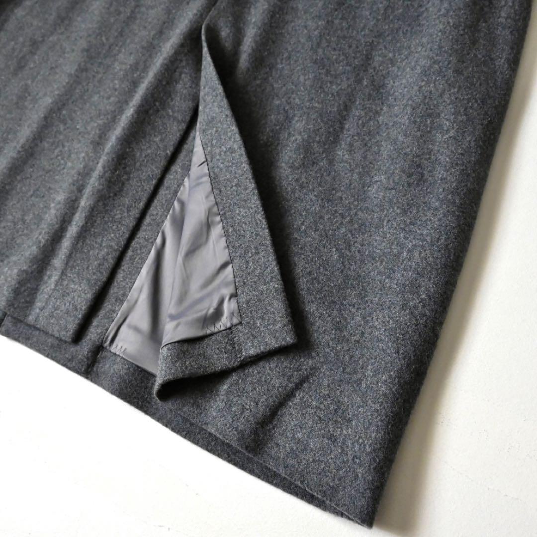 北欧、暮らしの道具店 3WAYアレンジ襟のかろやか チェスターウールコート