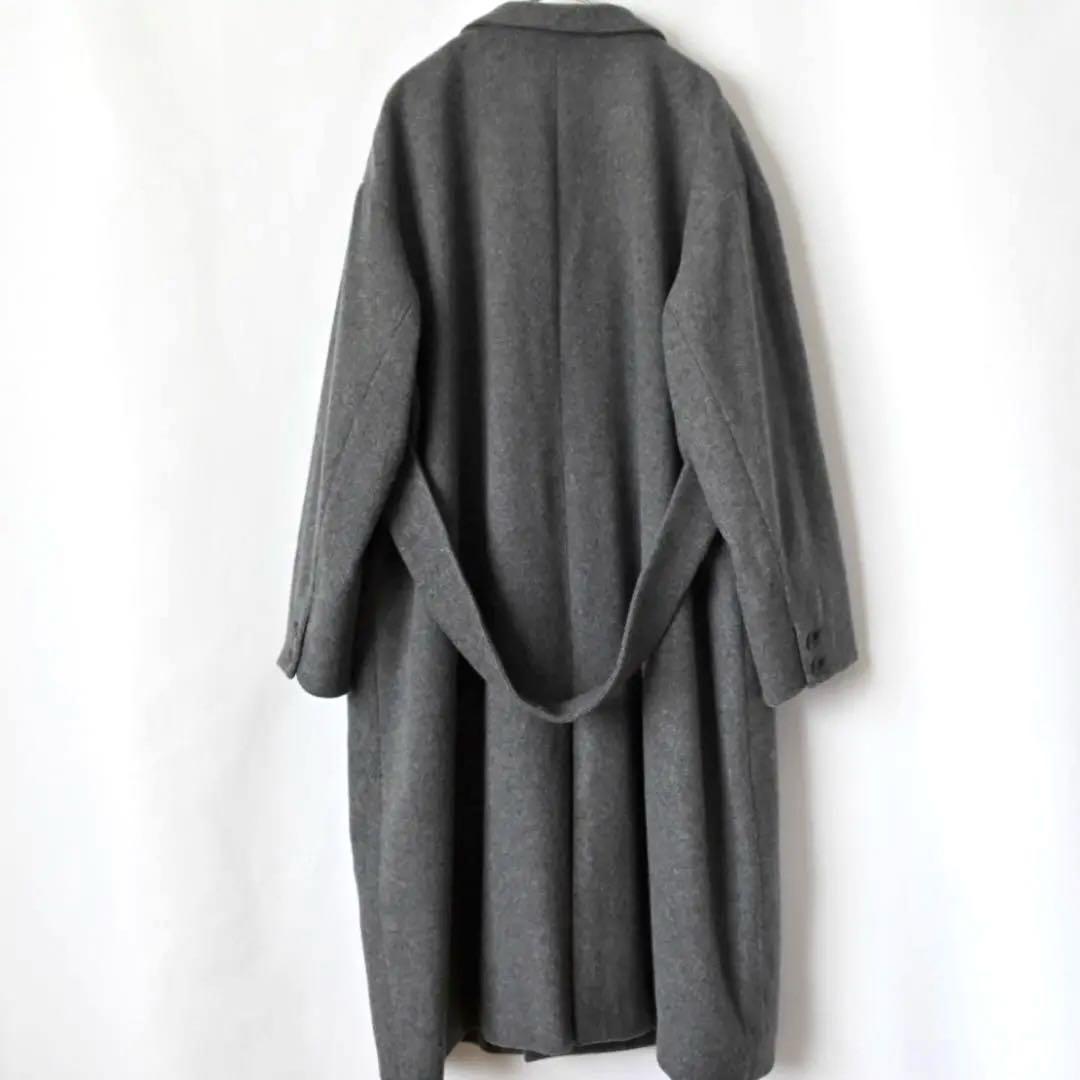 北欧、暮らしの道具店 3WAYアレンジ襟のかろやか チェスターウールコート