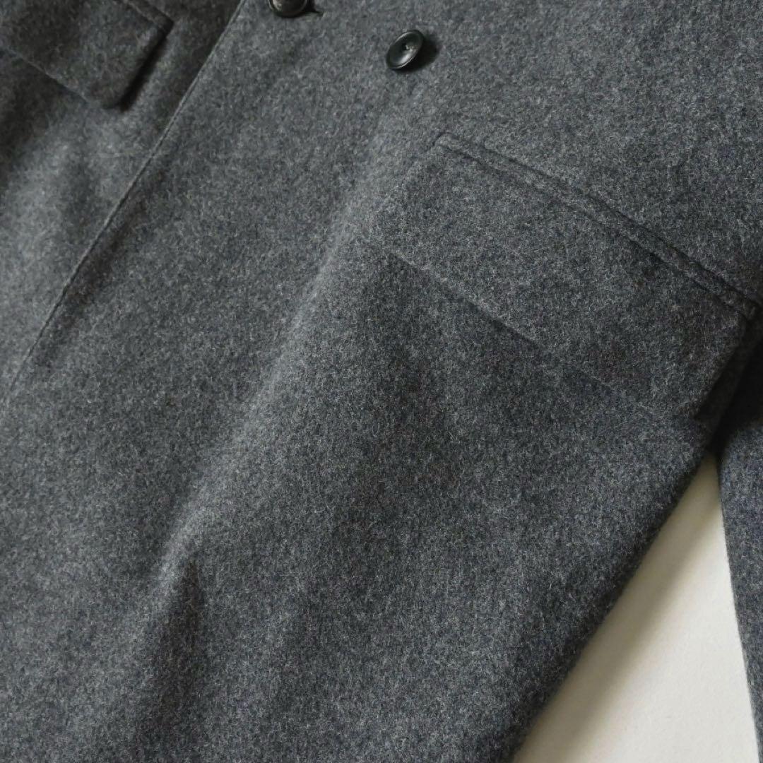 北欧、暮らしの道具店 3WAYアレンジ襟のかろやか チェスターウールコート