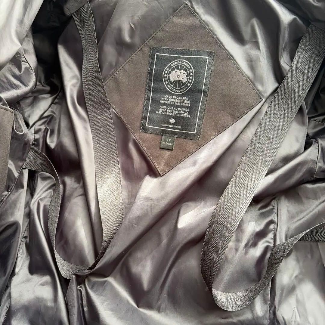 【美品/正規品】カナダグース シェルバーンパーカ ブラックレーベル 黒 S