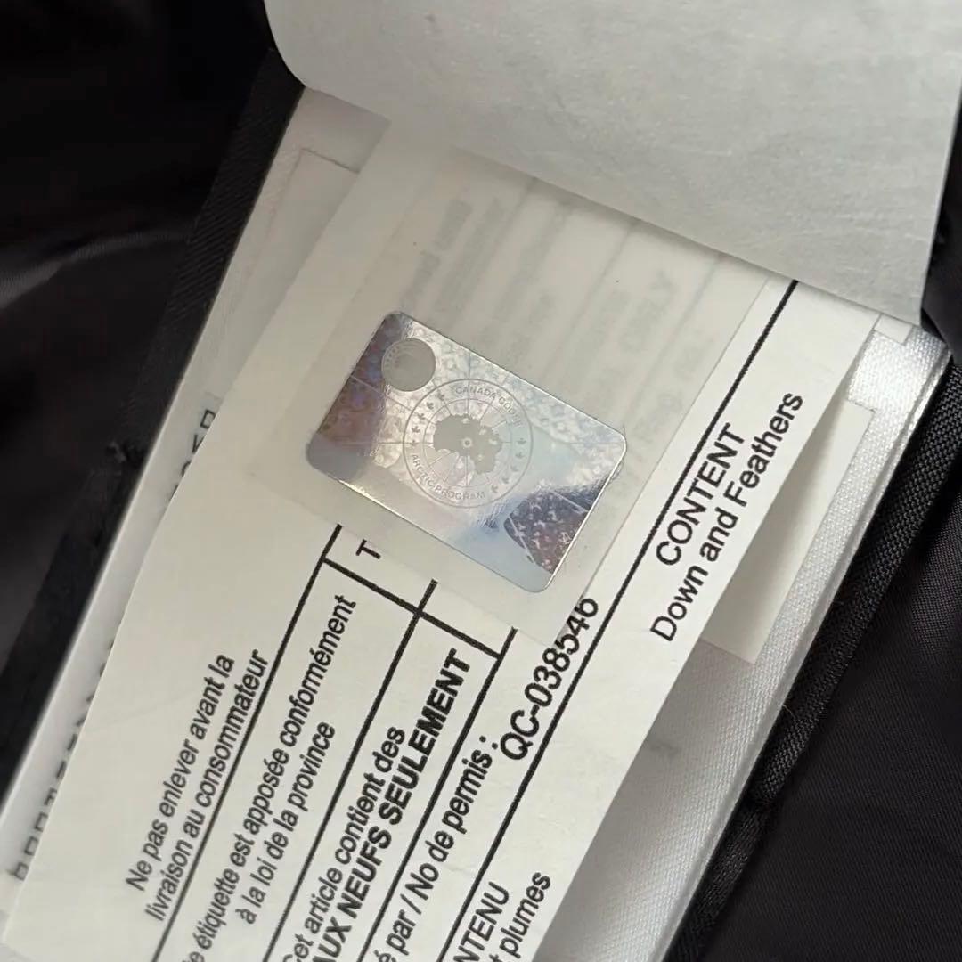 【美品/正規品】カナダグース シェルバーンパーカ ブラックレーベル 黒 S