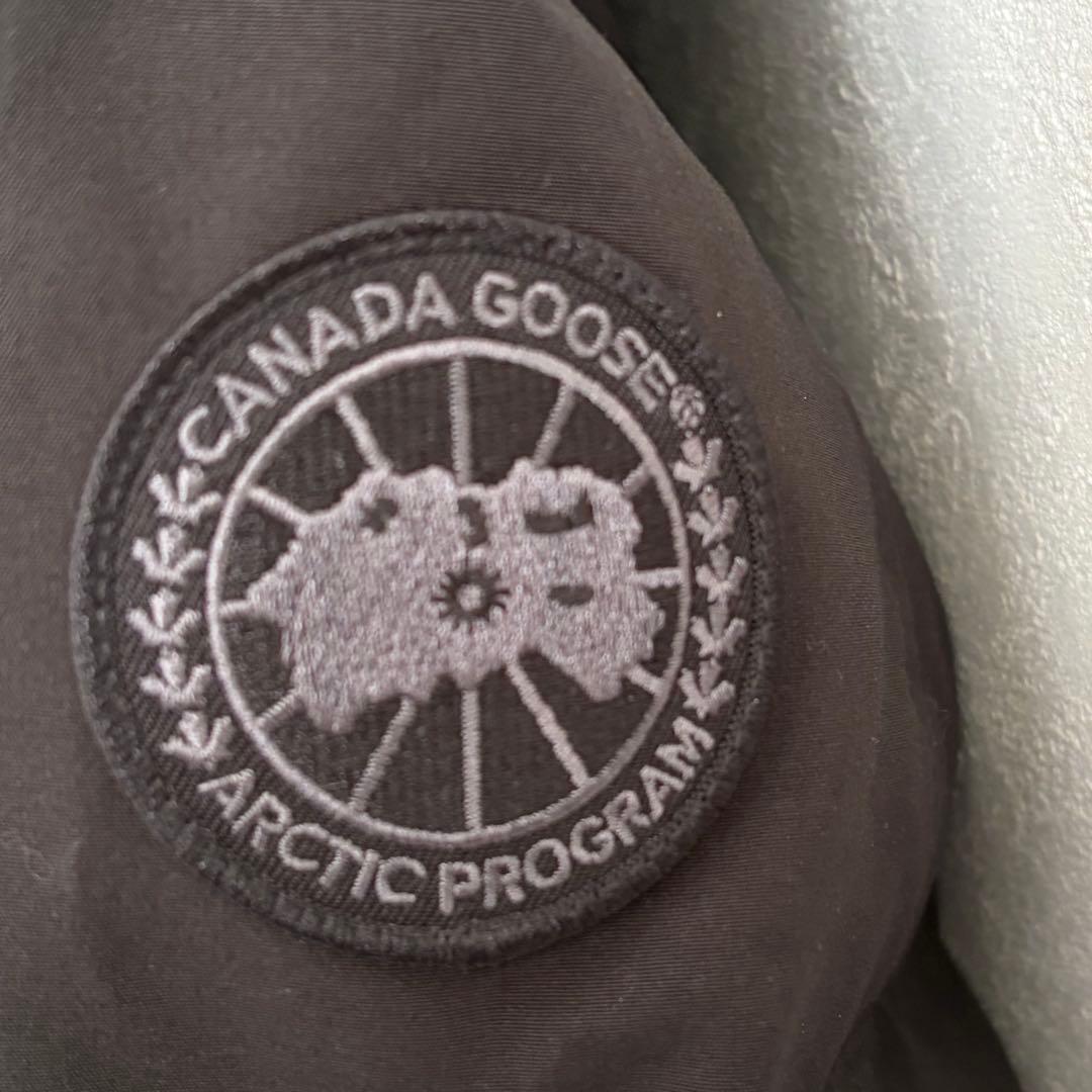 【美品/正規品】カナダグース シェルバーンパーカ ブラックレーベル 黒 S