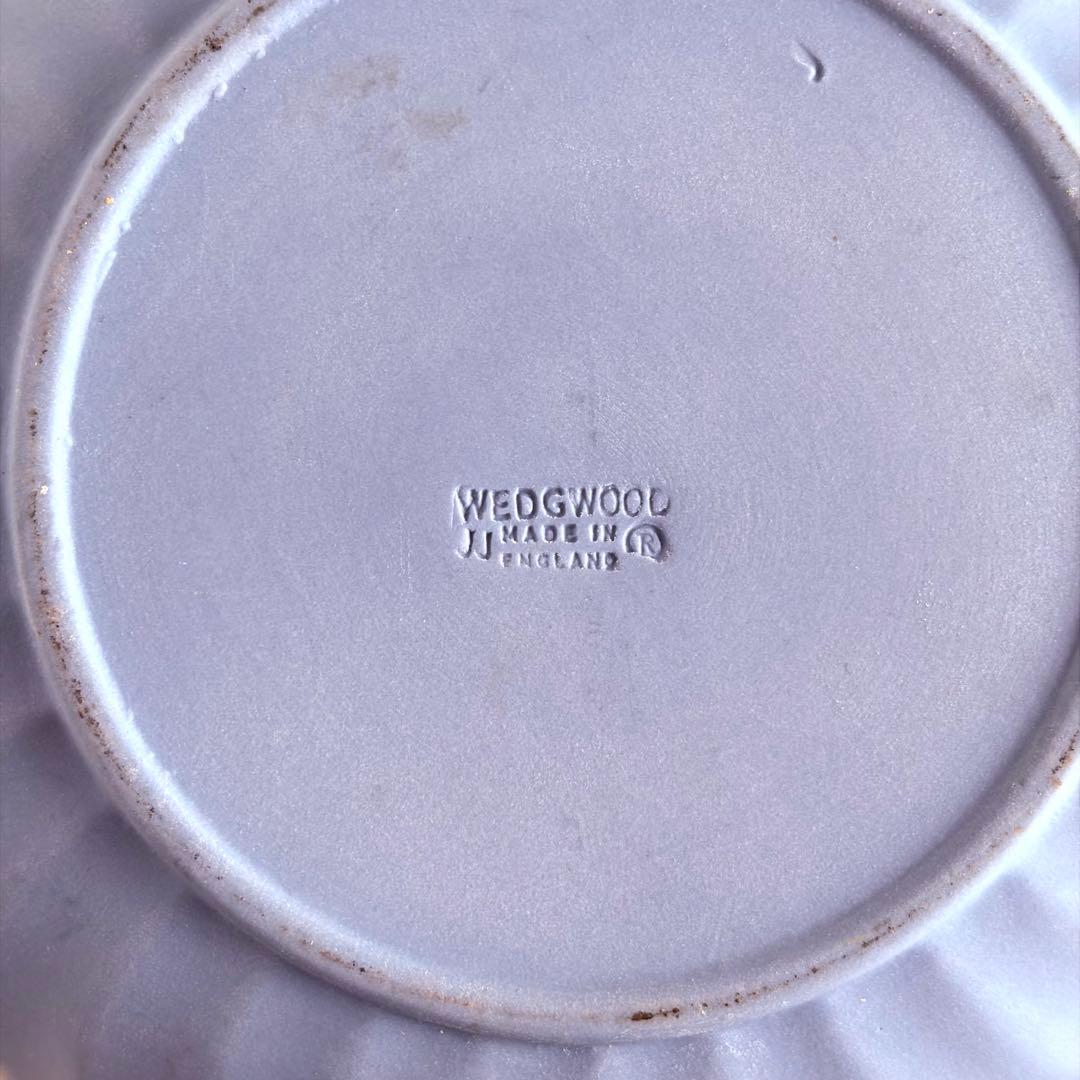 英国ヴィンテージ ウェッジウッド ジャスパーウェア 蓋付き 化粧箱 ペールブルー