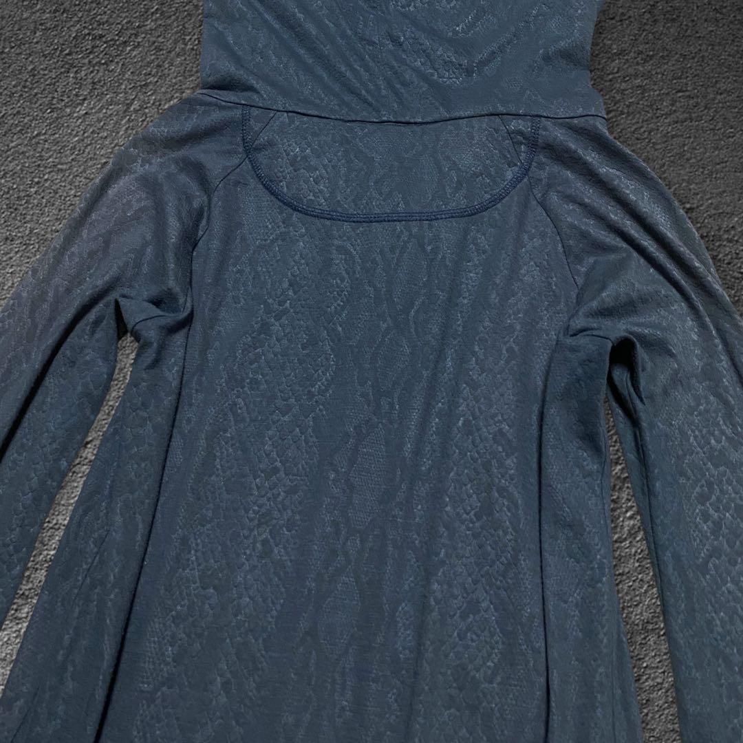 トップス L.G.B. python coated zip-up hoodie